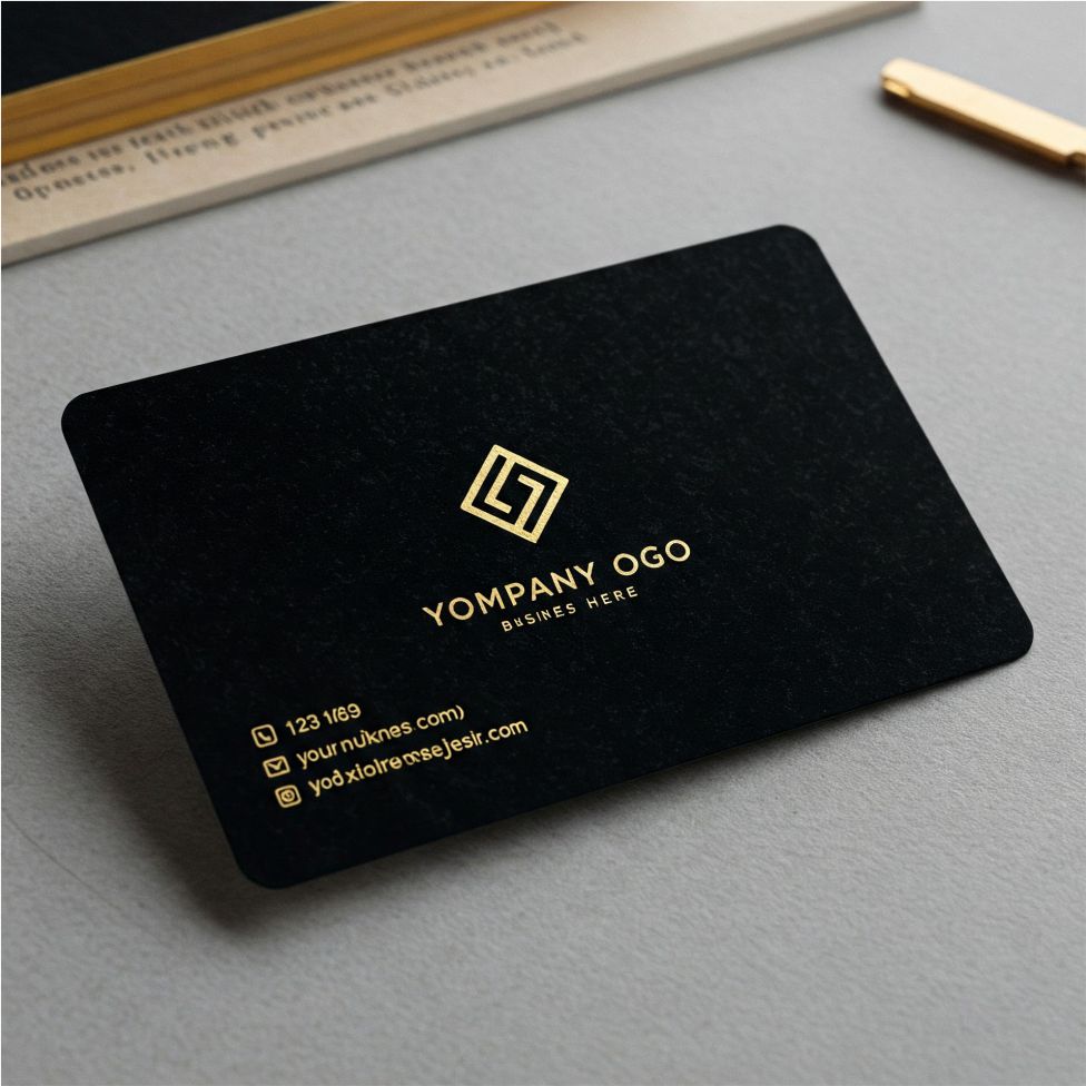 Foil Visiting Card