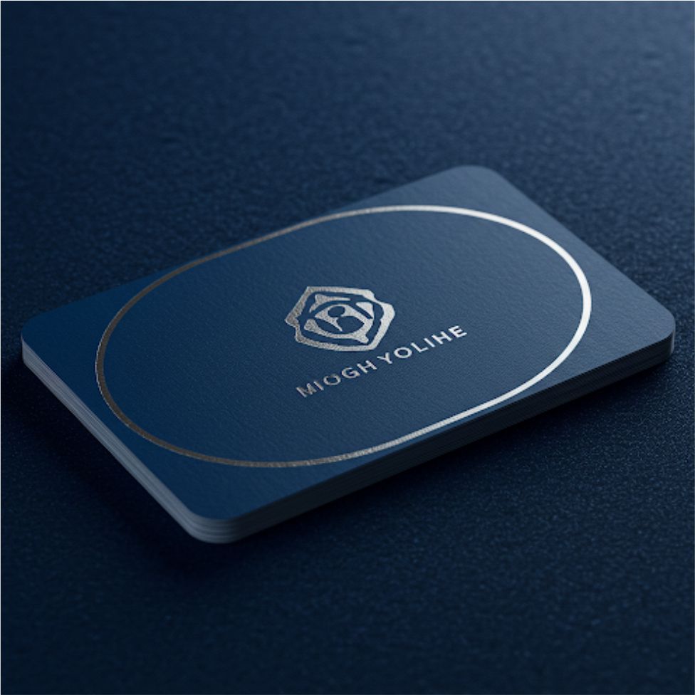 Foil Visiting Card