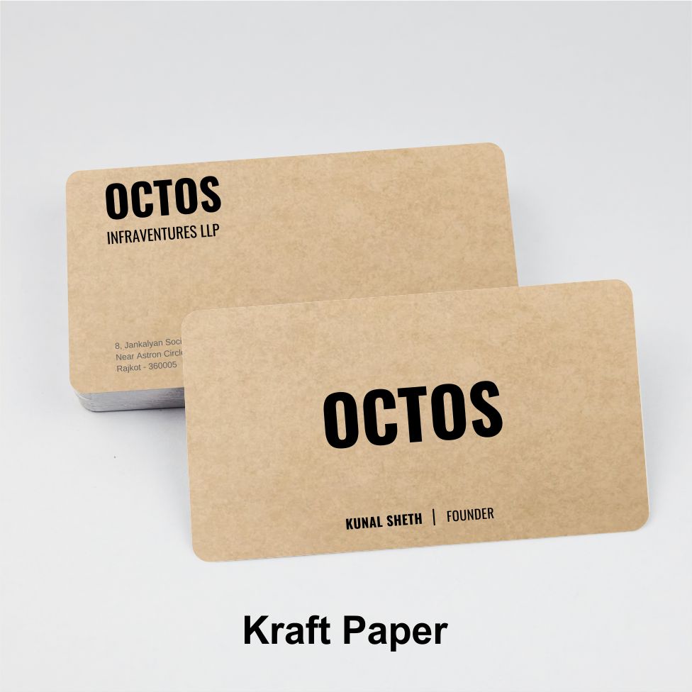 Textured / Kraft Paper Business Card