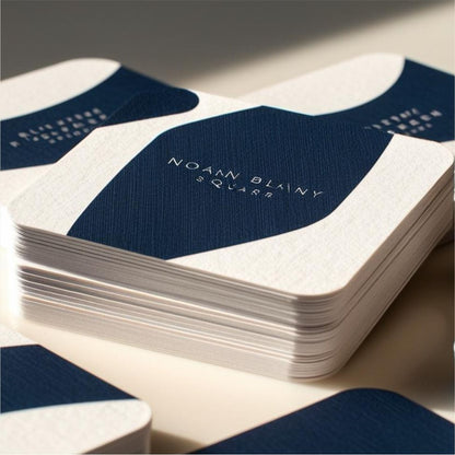 Square with Round Corner Visiting Card