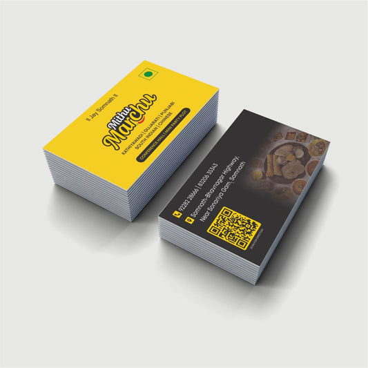 Low Cost Visiting Card (Square Corners)