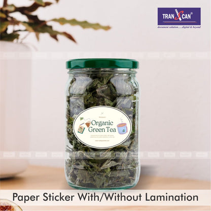 White Paper with  Lamination Option