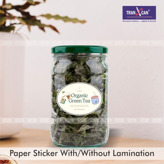 White Paper with  Lamination Option