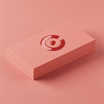 Spot UV Visiting Card