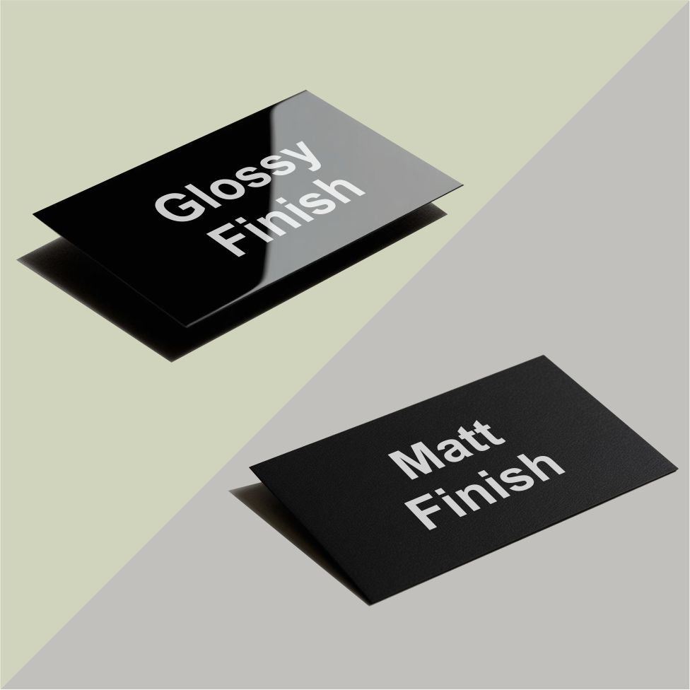 Square with Round Corner Visiting Card