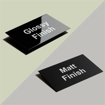 Laminated Visiting Card