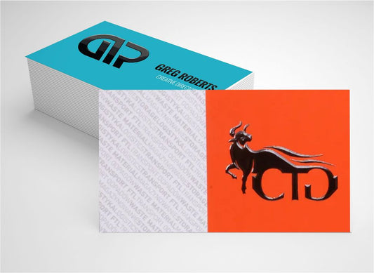 Spot UV Visiting Card