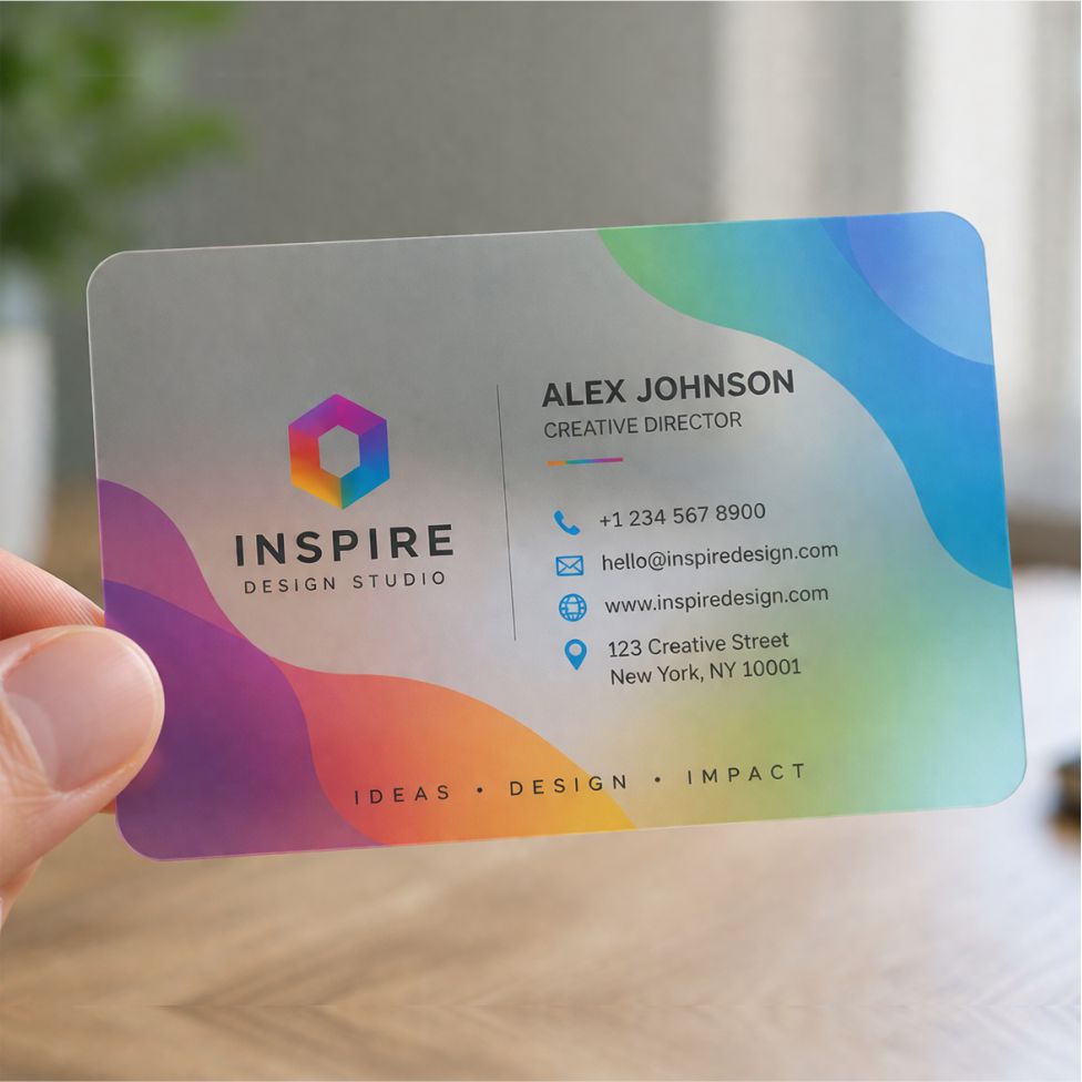 Translucent Business Card