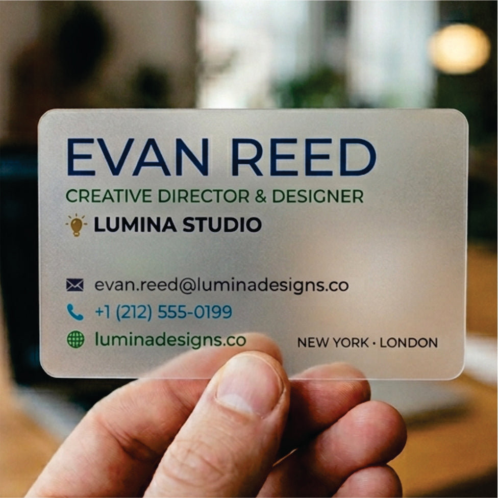 Translucent Business Card